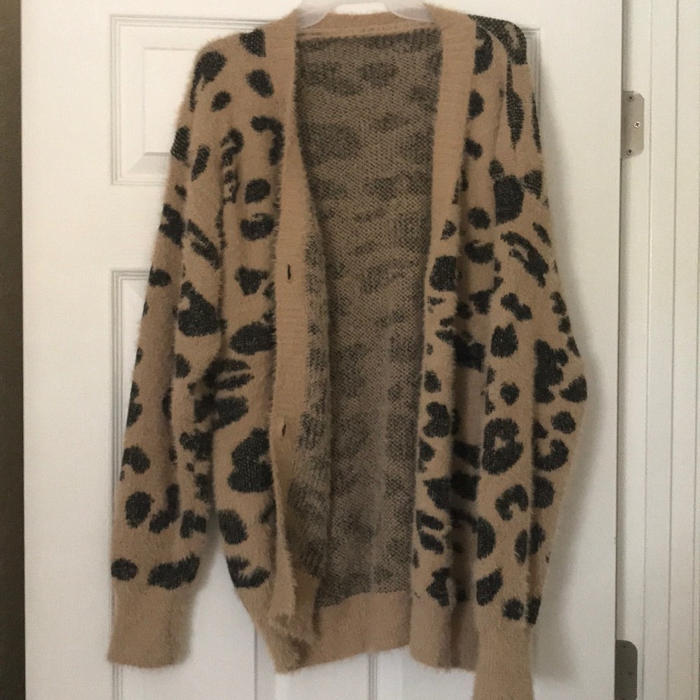 Leopard Cardigan